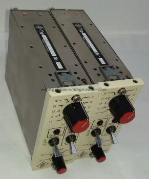 Pair Neumann V476B white microphone preamplifier