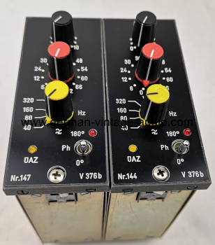 Pair TAB vintage V376b microphone preamplifier