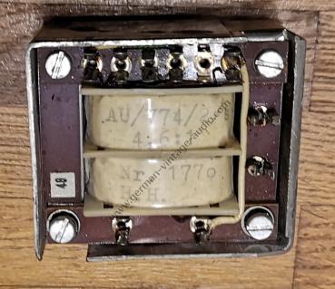 Output transformer V74 V72a