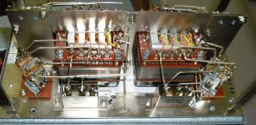 Pair vintage Siemens Klangfilm Audio Transformers for analogize the audio signal
