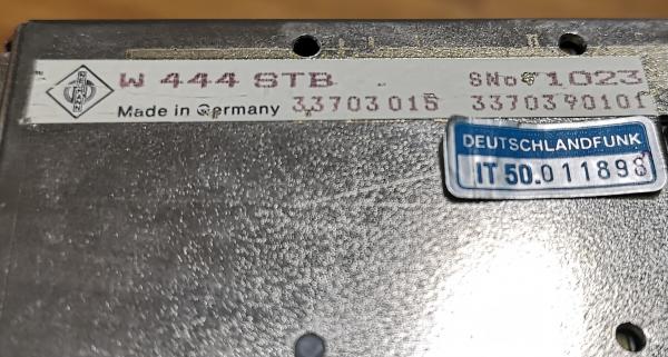 Neumann W444 STB Stereo Fader / Preamplifier