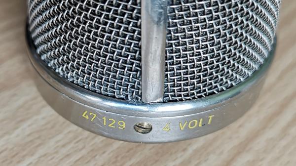 Fully revised Klangfilm M055 condenser microphone