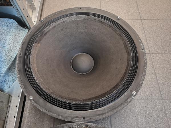 21“ field coil speaker