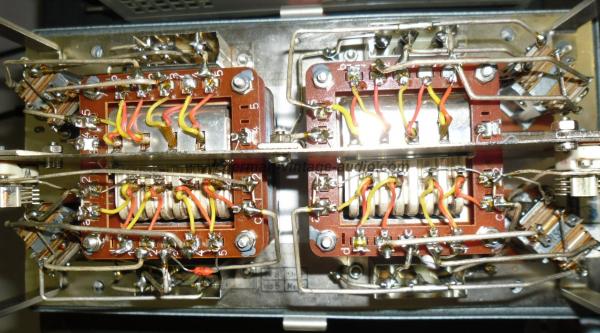 Pair vintage Siemens Klangfilm Audio Transformers for analogize the audio signal